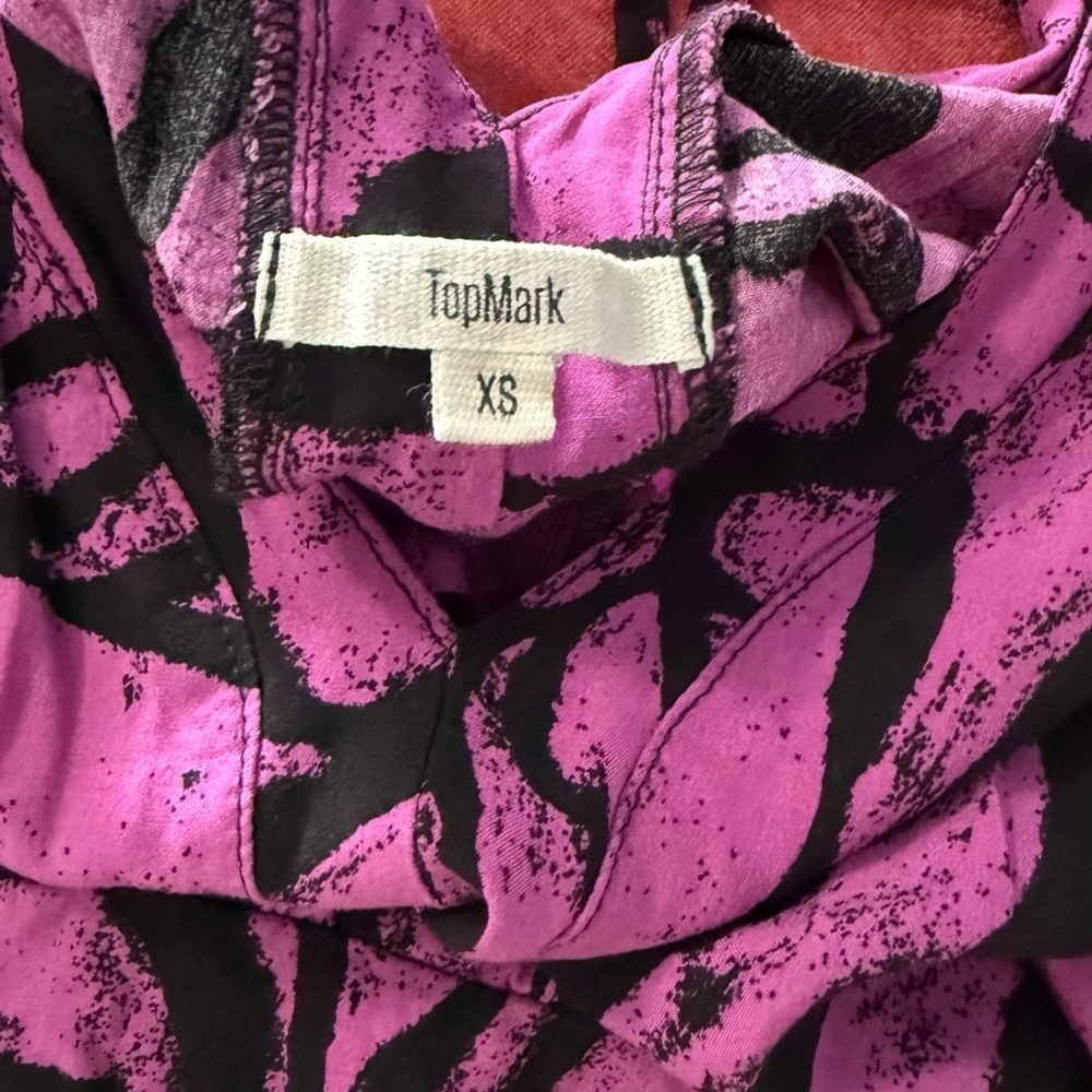 TopMark Pink and Black Patterned dresses - Picture 7 of 9